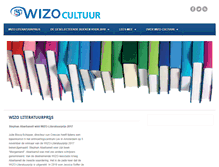Tablet Screenshot of literatuurprijs.wizo.nl