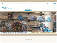 Tablet Screenshot of giftshop.wizo.nl